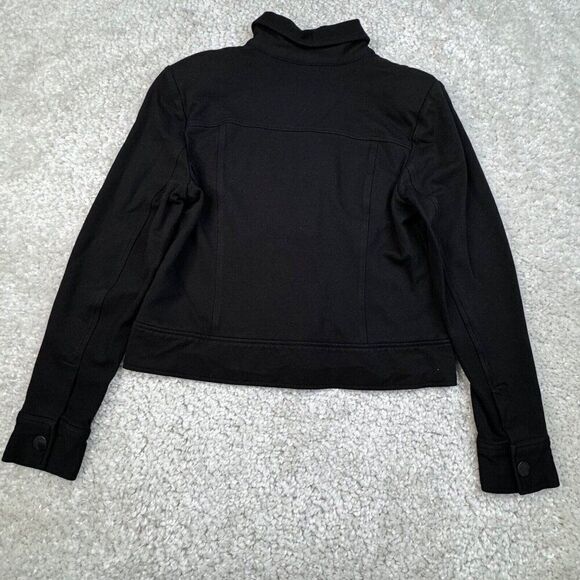 Cabi Ava Snap Button Ponte Jacket Black - Picture 4 of 13